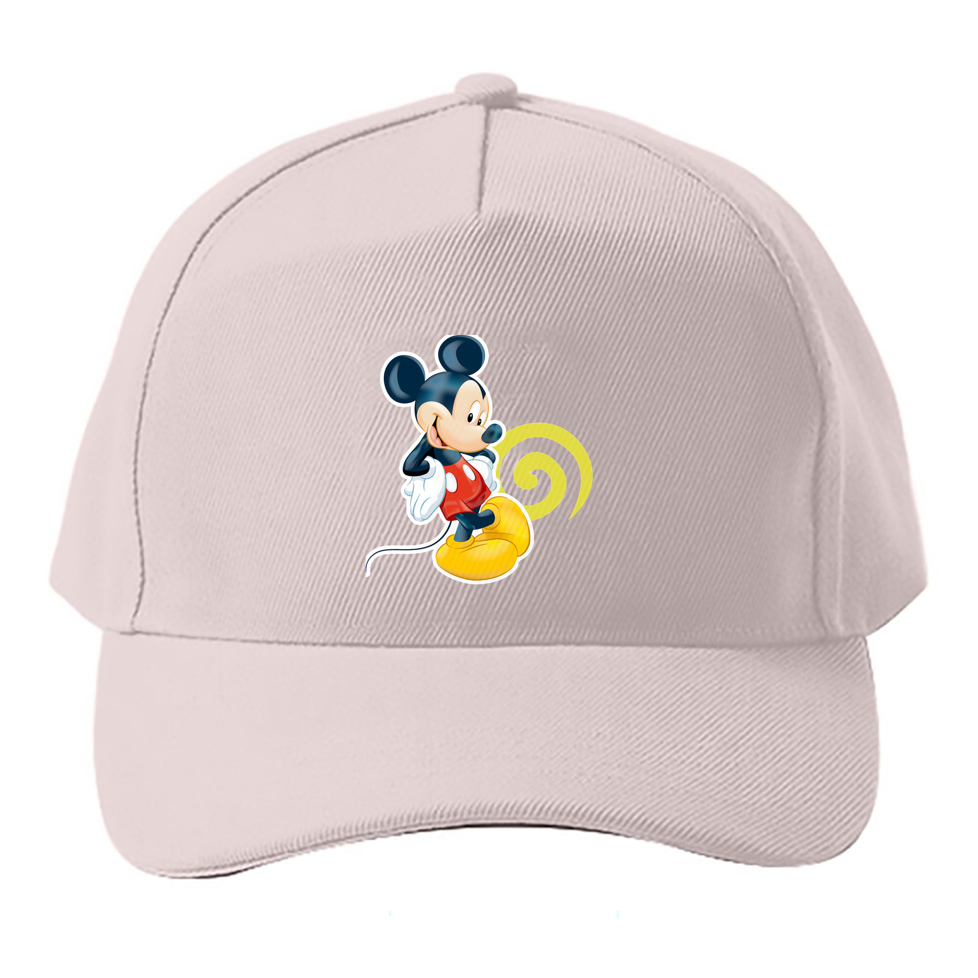 （画像用） ミッキーマウス Mickey Mouse ベースボールキャップ 綿100％ 男女兼用 帽子 スポーツ